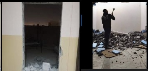 استبدال المطارق اليدوية والآلية بتقنيات القص الماسي الحديثة لإحداث فتحات المصاعد في فنادق مكة، لتجنب الاهتزازات الضارة بالخرسانة القديمة.